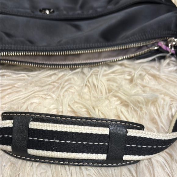 Black Handbag with Silver Accents - Picture 5 of 5